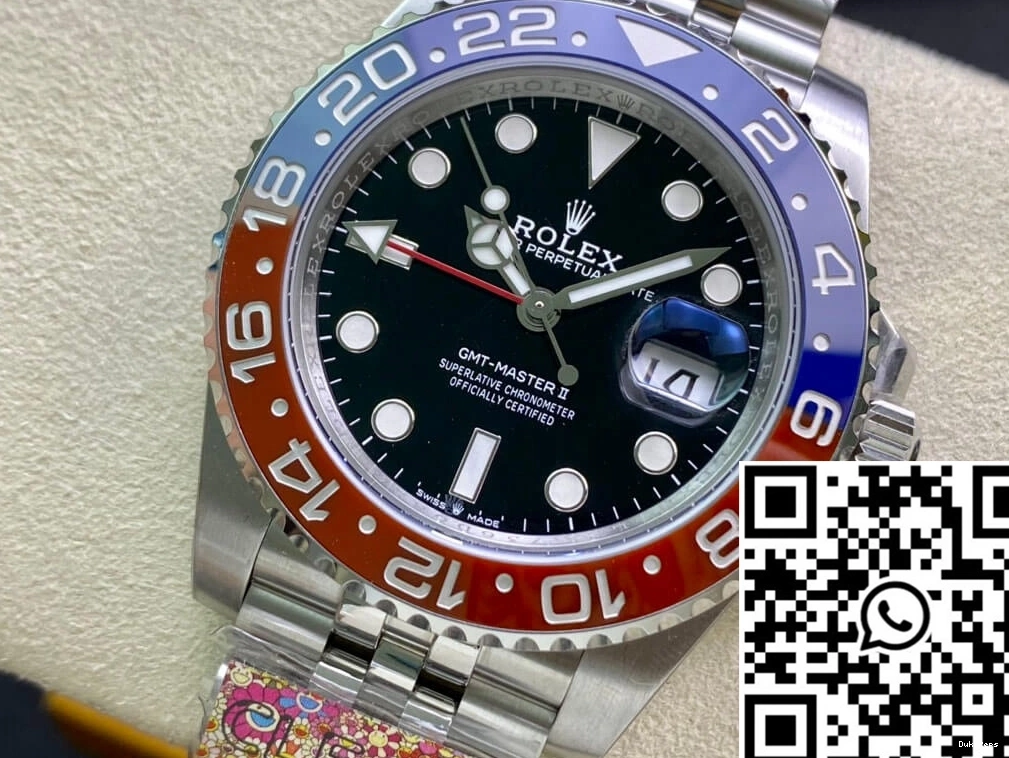Dial II Clean Rolex GMT Factory M126710BLRO-0001 Black Master 1010